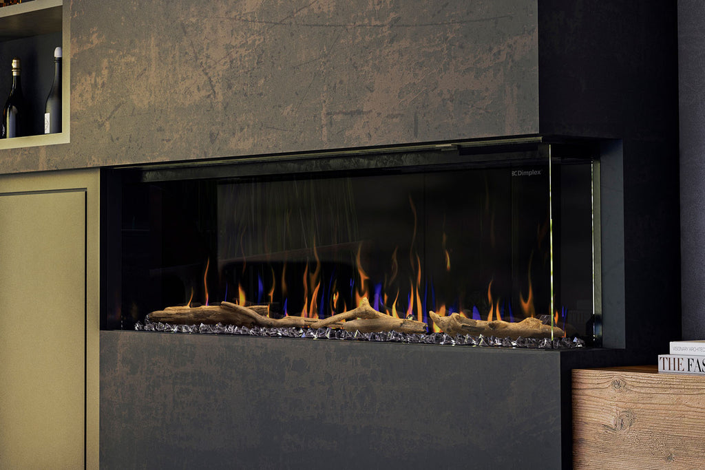 Dimplex IgniteXL Bold 60" Smart Linear Multi-Side View Built-In Electric Fireplace - Model XLF6017-XD