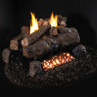 18-inch Evening Fyre See-Through Ventless Gas Logs by Real Fyre