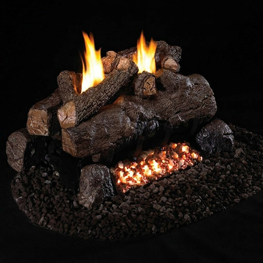 Evening Fyre See-Through Ventless Gas Log Set-16