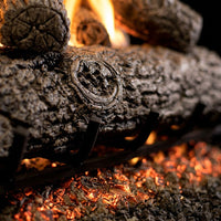 18" Golden Oak ANSI Vented Gas Log Set | Real Fyre