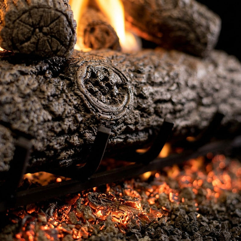 24" Golden Oak ANSI Vented Gas Log Set | Real Fyre