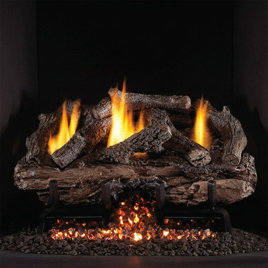 Peterson Charred Aged Split Refractory Ventless Gas Logs