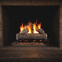16" Golden Oak Vented Gas Log Set | Real Fyre