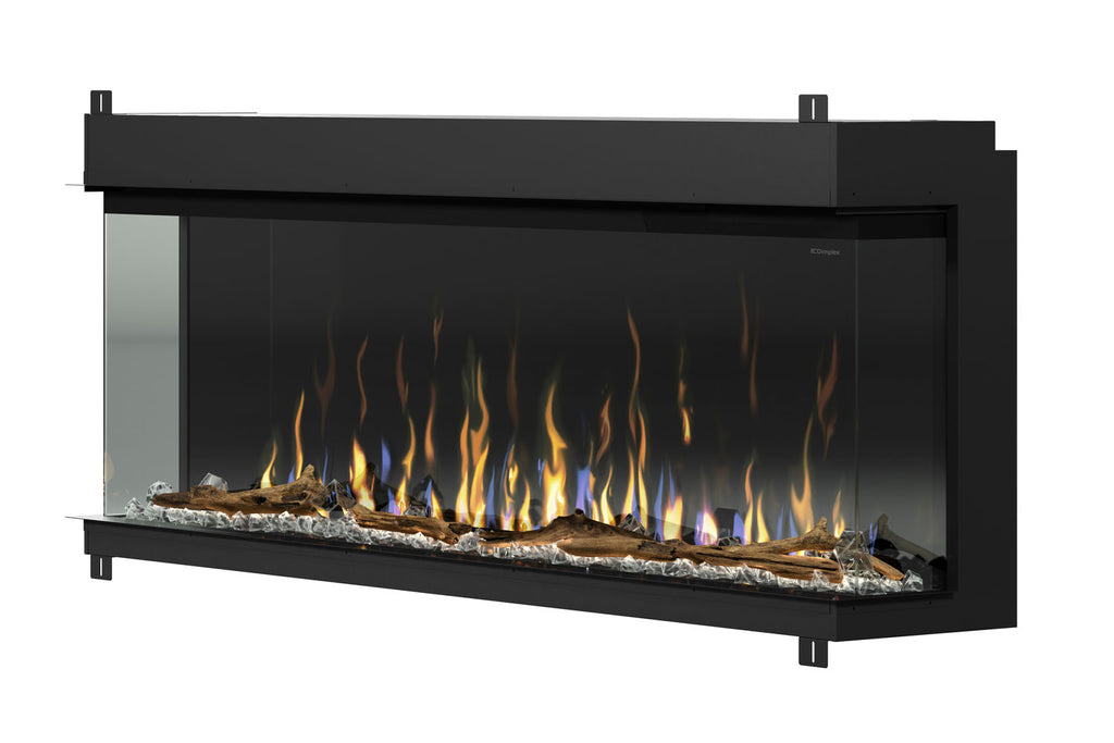 Dimplex IgniteXL Bold 88" Smart Linear Multi-Side View Built-In Electric Fireplace