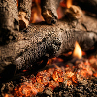 24" American Oak Vented Gas Log Set | Real Fyre