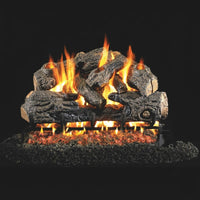 30-inch Charred Northern Outdoor Vented Gas Log Set by Real Fyre