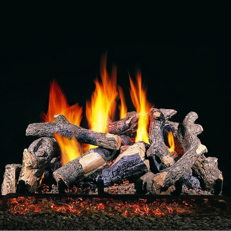 Charred Oak Stack ANSI Vented Gas Log Set