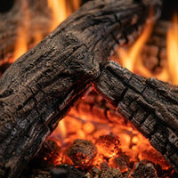 18" Coastal Driftwood Outdoor Vented Gas Log Set | Real Fyre