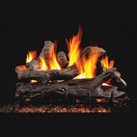 24-inch Coastal Driftwood Outdoor Vented Gas Log Set by Real Fyre