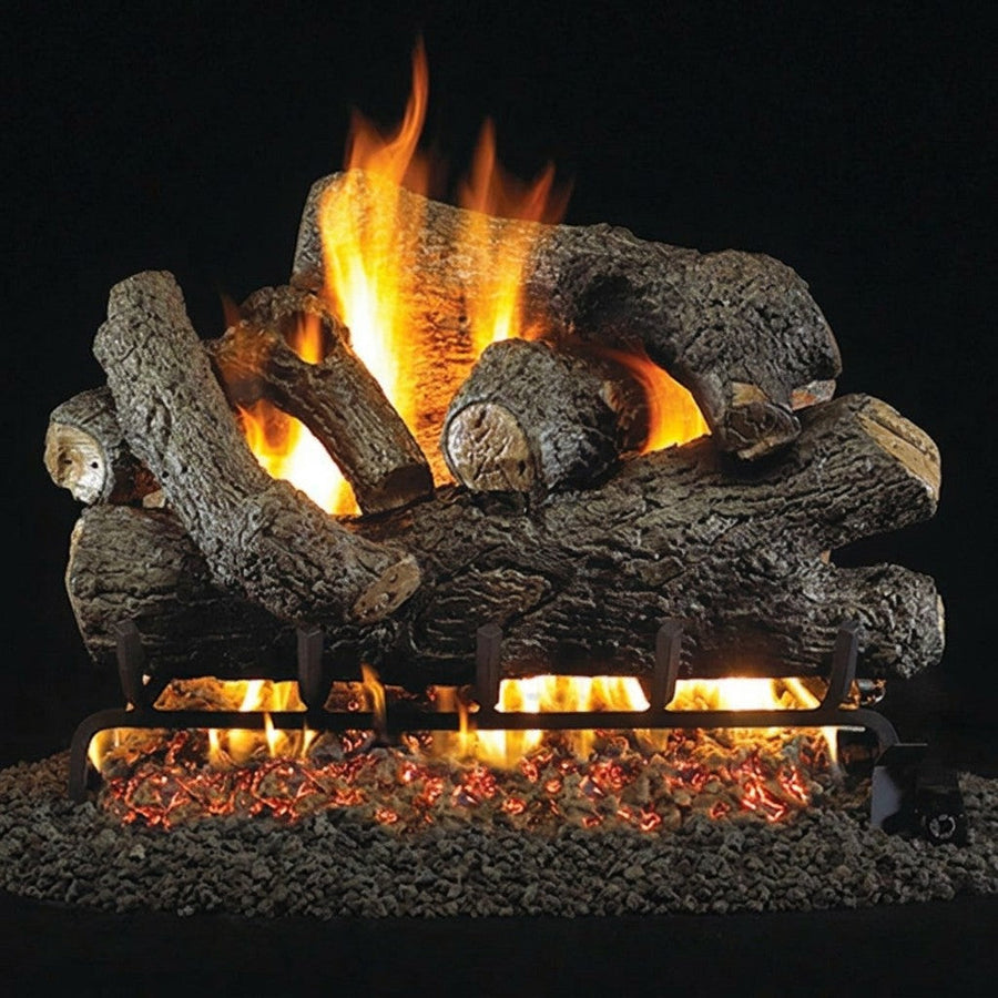 Royal English Oak Designer Vented Gas Log Set