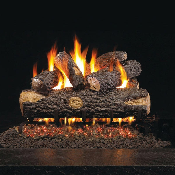 24-inch Woodland Oak ANSI Vented Gas Log Set by Real Fyre