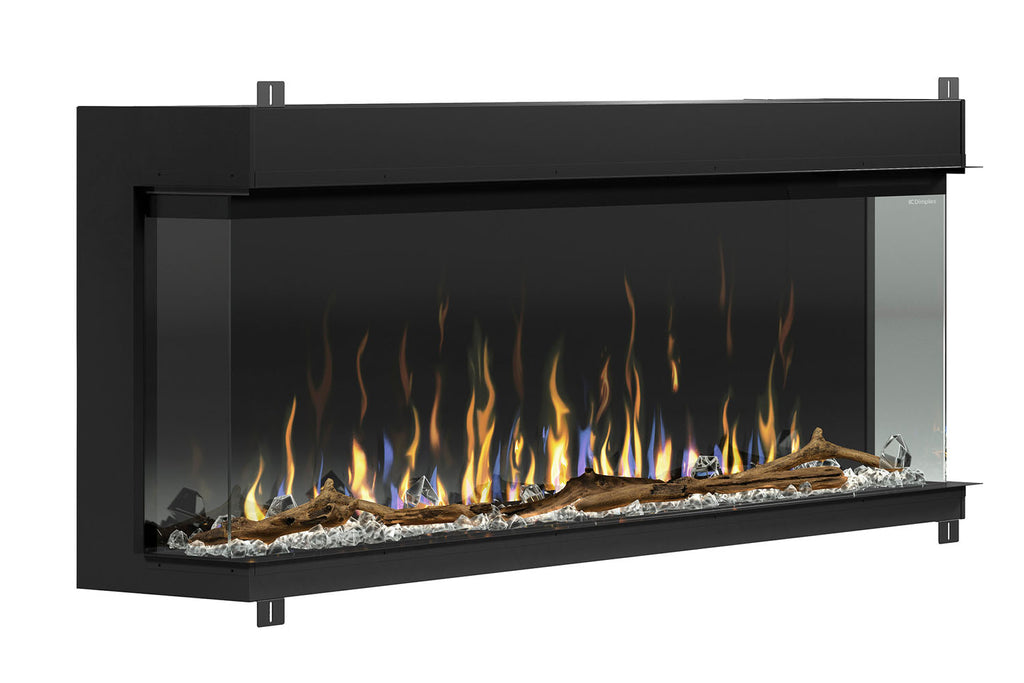 Dimplex IgniteXL Bold 88" Smart Linear Multi-Side View Built-In Electric Fireplace