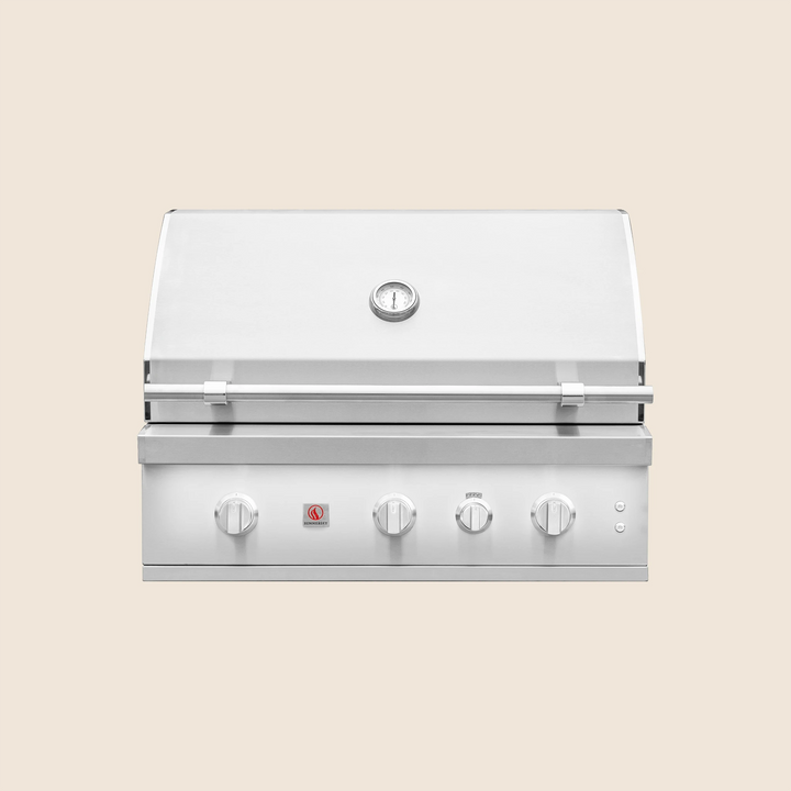 Summerset Quest 36-Inch Built-In Gas Grill — lid closed, manufacturer photograph