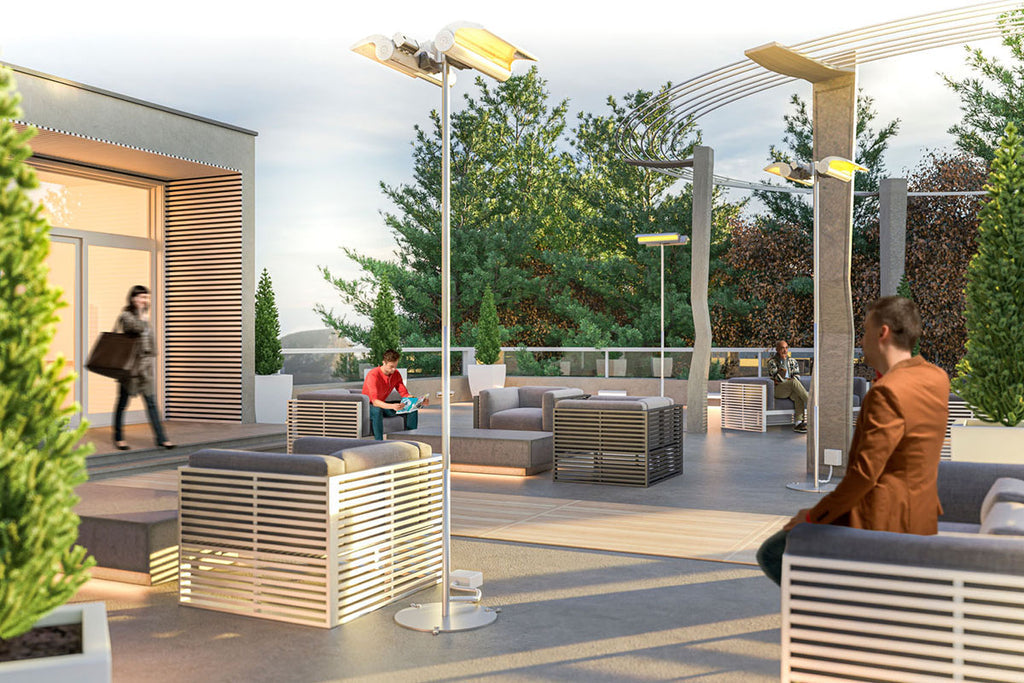 Dimplex DSH 2000W Outdoor/Indoor Infrared Electric Heater - Model DSH20W