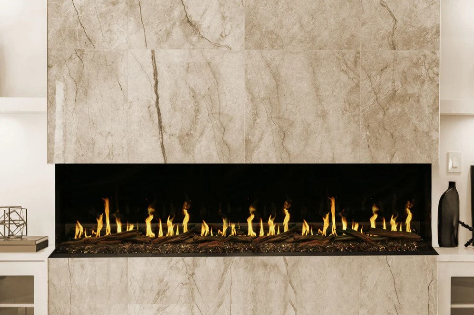 Modern Flames Orion Multi 120-Inch Three-Sided Built-In Electric Fireplace - Model OR120-MULTI