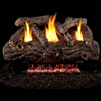 30-inch Peterson Golden Oak Designer Refractory Ventless Gas Logs by Real Fyre