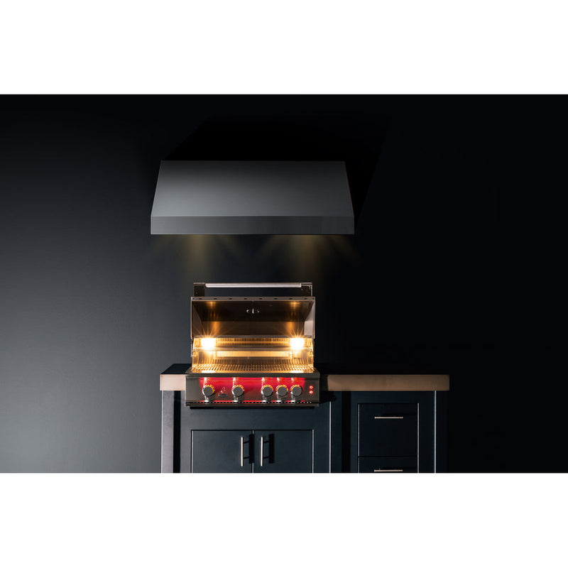 TrueFlame 32-Inch 4-Burner Built-In Gas Grill