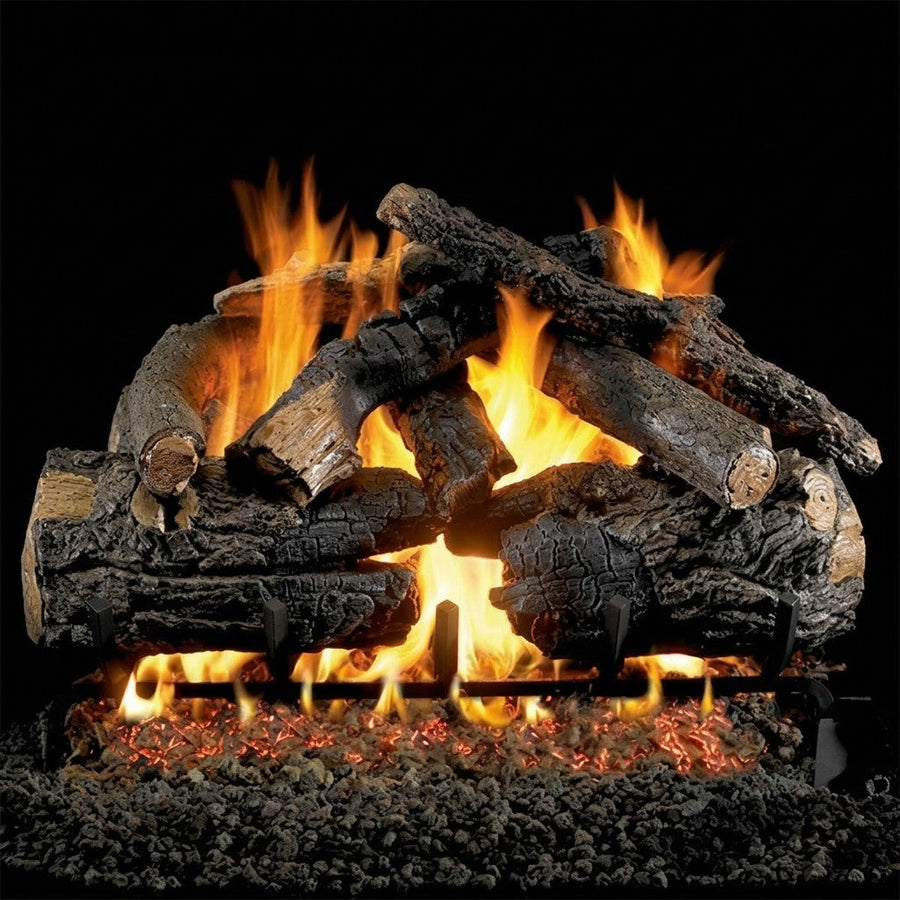 Pioneer Oak Vented Gas Log Set