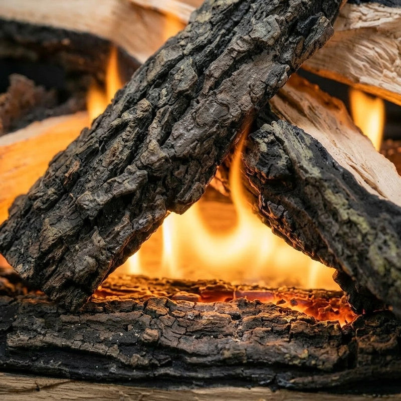 24" Split Oak Gas Log Set | Formation Creation