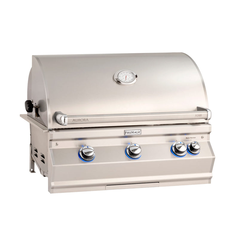 Fire Magic Aurora A540i 30" Built-In Gas Grill with Analog Thermometer