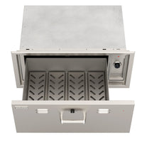 Fire Magic Premium Flush 30-Inch Built-In Electric Warming Drawer