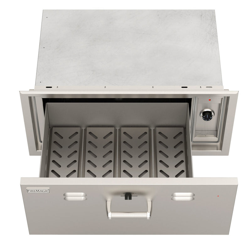 Fire Magic Premium Flush 30-Inch Built-In Electric Warming Drawer