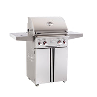 American Outdoor Grill 24-Inch T Series Portable Gas Grill with Rotisserie Back Burner and Side Burner