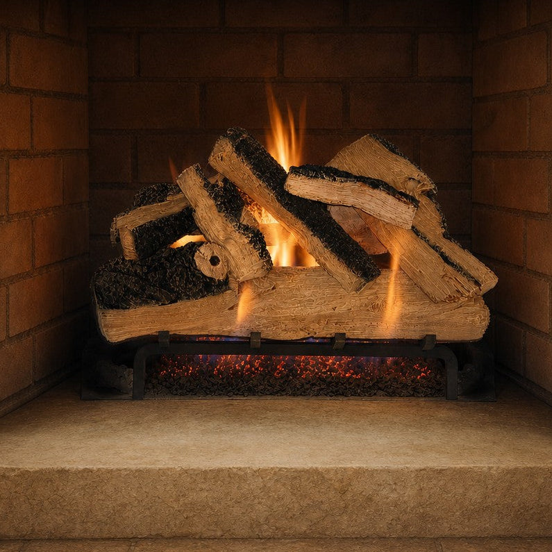 Western Pine Vented Gas Log Set