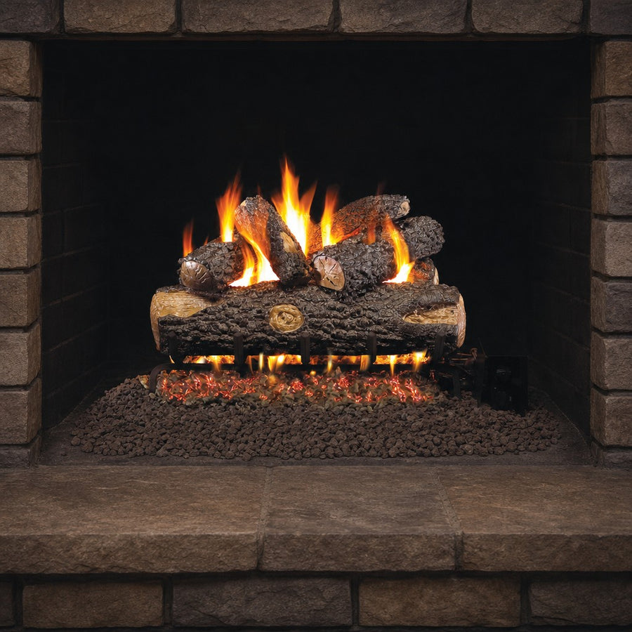 Woodland Oak Vented Gas Log Set