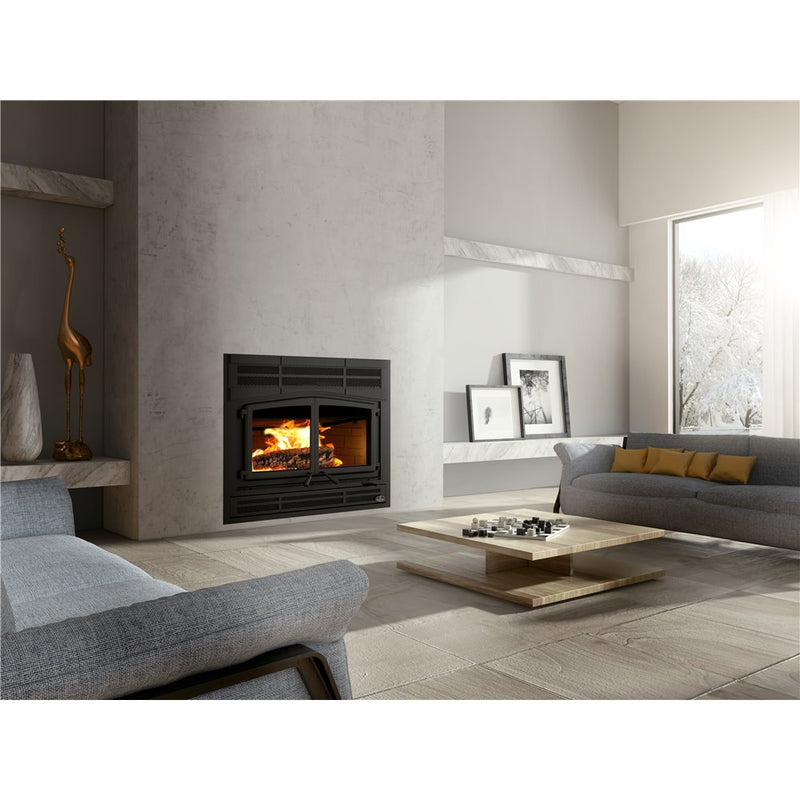 Osburn Horizon Wood Fireplace — OB04010 — manufacturer product photograph; installation finishes and separately sold components may be shown