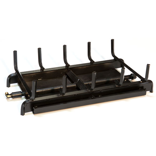 Grand Canyon 60" See-Through Assembled 2-Burner Vented Gas System with Electronic Ignition & Rock Kit