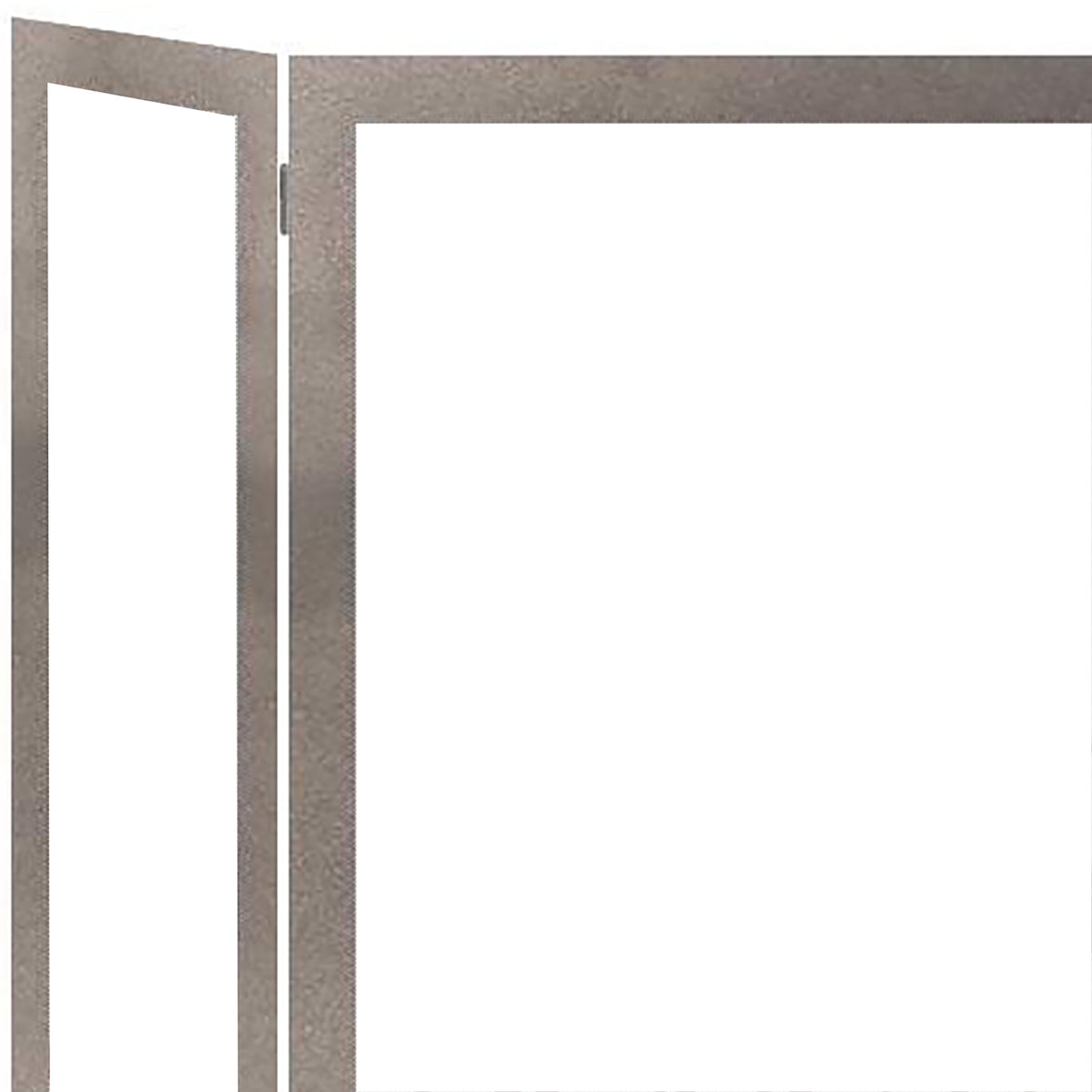 Steel Custom Folding Free Standing Fireplace Screens Options- Sawgrass