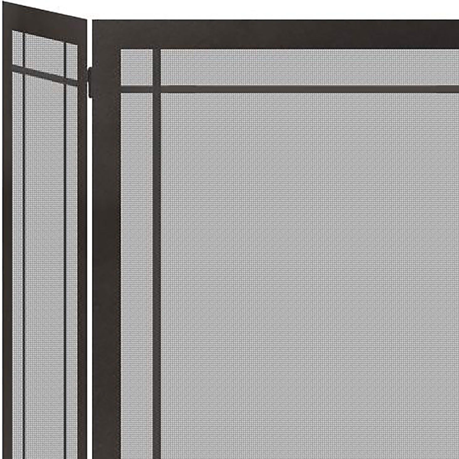 Steel Custom Folding Screens - Carolina Window Pane