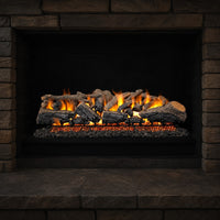 30" Charred Majestic Oak Vented Gas Log Set | Real Fyre