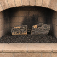 30" White Birch Vented Gas Log Set | Real Fyre