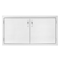 Summerset 36" 2-Drawer Dry Storage Pantry & Enclosed Cabinet Combo