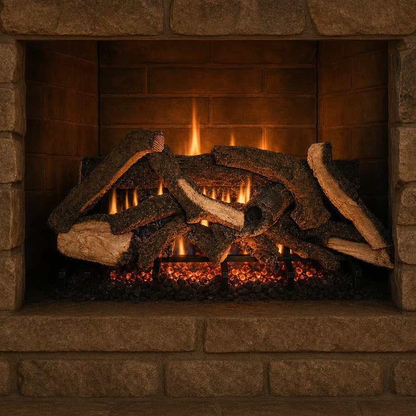 Rustic Timbers Vented Gas Log Set