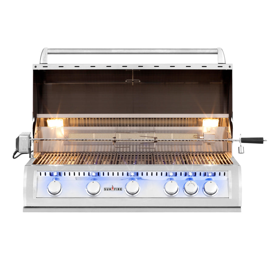 SunFire 38" Built-In 5-Burner Gas Grill (Natural Gas)