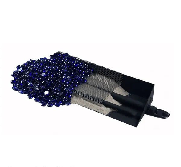 G45-2-GL SeeThrough Vented Contemporary Hearth Kit