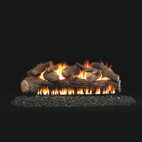 48" Mammoth Pine Vented Gas Log Set | Real Fyre