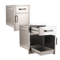 Fire Magic Premium Flush Medium Pantry Door & Drawer Combo (54018S)