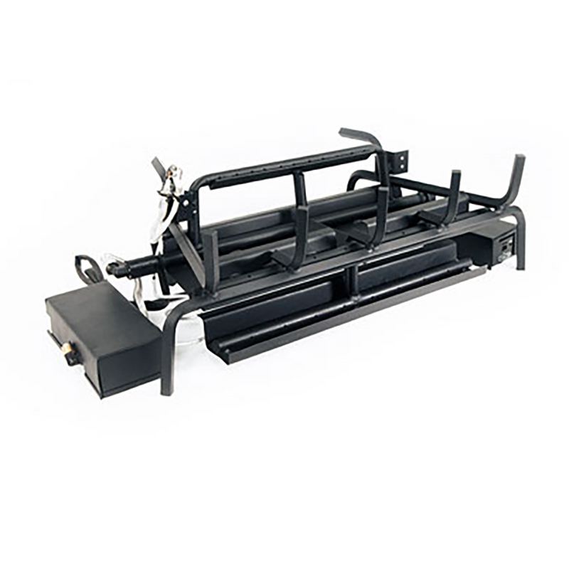 Grand Canyon 30" Assembled 3-Burner See-Through Vented Burner System - Natural Gas, Electronic Ignition with Remote