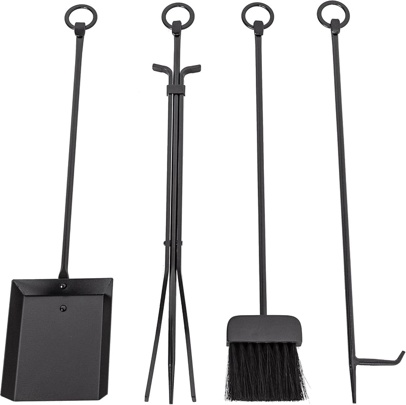 Fireplace Tool Set by Design Specialties Carolina – 3/16” Laser-Cut Steel, 21 Finish Colors