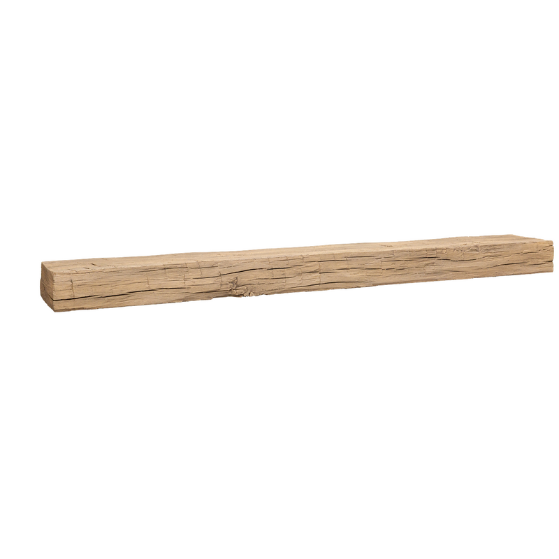 Smokehouse Non-Combustible Concrete Mantel Shelf Pale Honey Finish