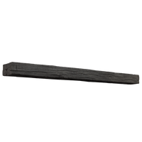 Smokehouse Non-Combustible Concrete Mantel Shelf Eclipse Finish
