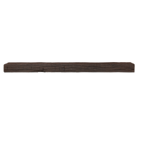 Smokehouse Non-Combustible Concrete Mantel Shelf Roasted Chestnut Finish