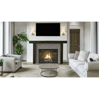 Hitching Post Non-Combustible Fireplace Surround Roasted Chestnut Finish