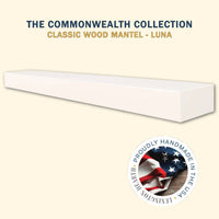 Classic Wood Mantel Shelf Kit Luna