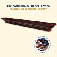 Madison Wood Mantel Shelf Kit Cherry