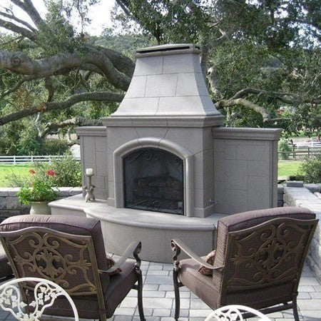 American Fyre Designs Grand Phoenix 113" Vented Outdoor Gas Fireplace
